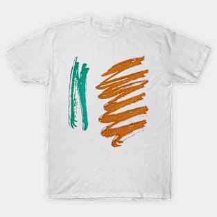 Minimal Color Abstract T-Shirt